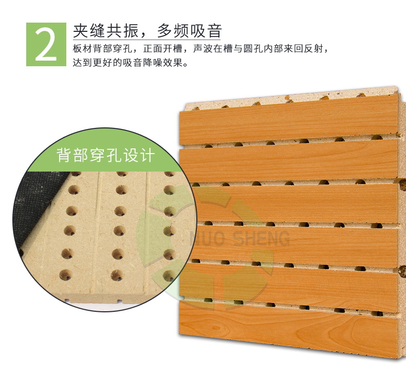 槽木吸音板特點2